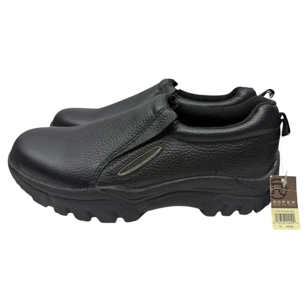 Roper Performance Slip On  Mens Black Casual Shoes‎ 09-020-0601-0208 Sz-10